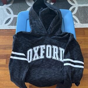 Oxford women’s Charcoal Hoodie Sweater